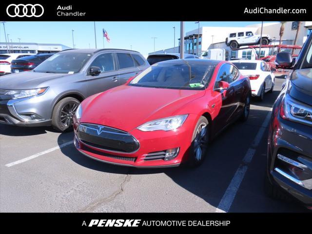 used 2014 Tesla Model S car, priced at $21,990