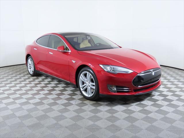 used 2014 Tesla Model S car, priced at $16,511