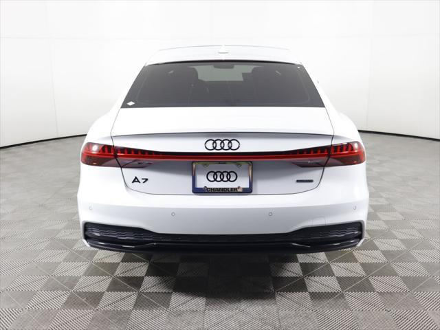 new 2025 Audi A7 car, priced at $87,185