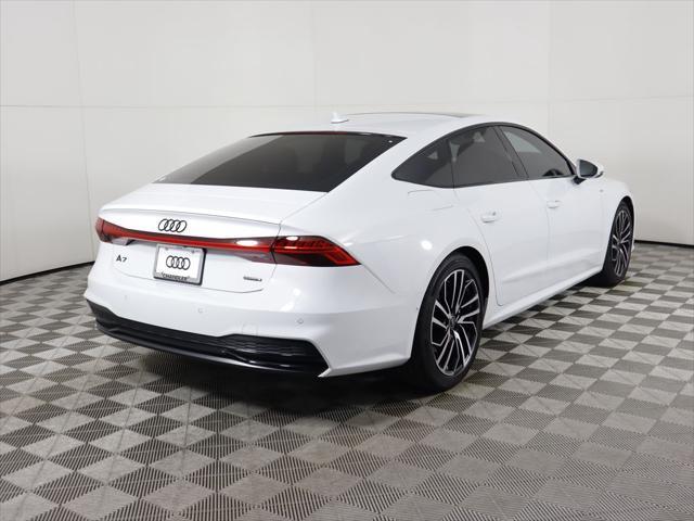 new 2025 Audi A7 car, priced at $87,185