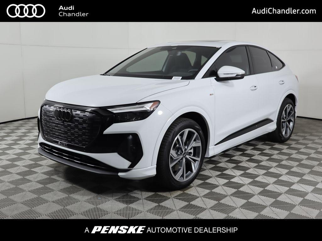 new 2025 Audi Q4 e-tron Sportback car, priced at $65,585