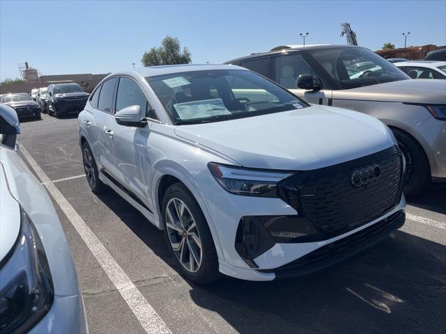 new 2025 Audi Q4 e-tron Sportback car, priced at $65,585