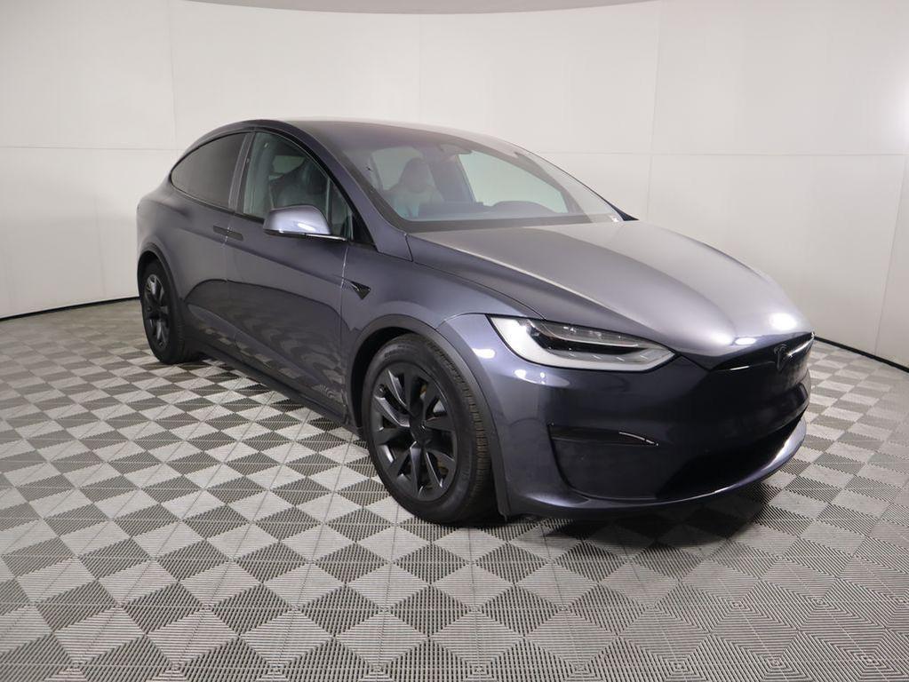 used 2023 Tesla Model X car, priced at $56,992