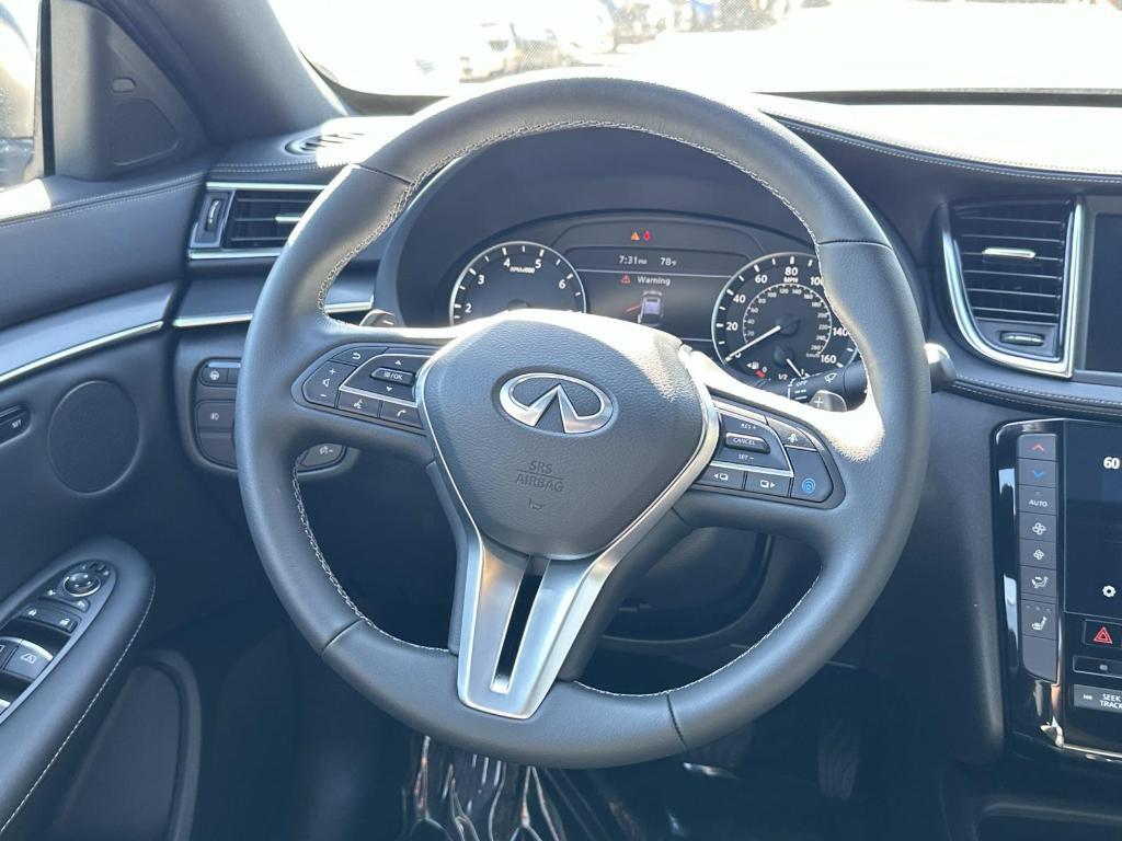 used 2025 INFINITI QX55 car, priced at $46,694