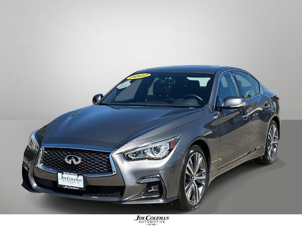 used 2022 INFINITI Q50 car, priced at $31,756