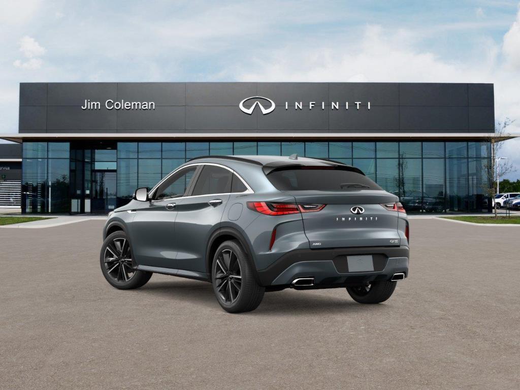 new 2025 INFINITI QX55 car, priced at $44,826
