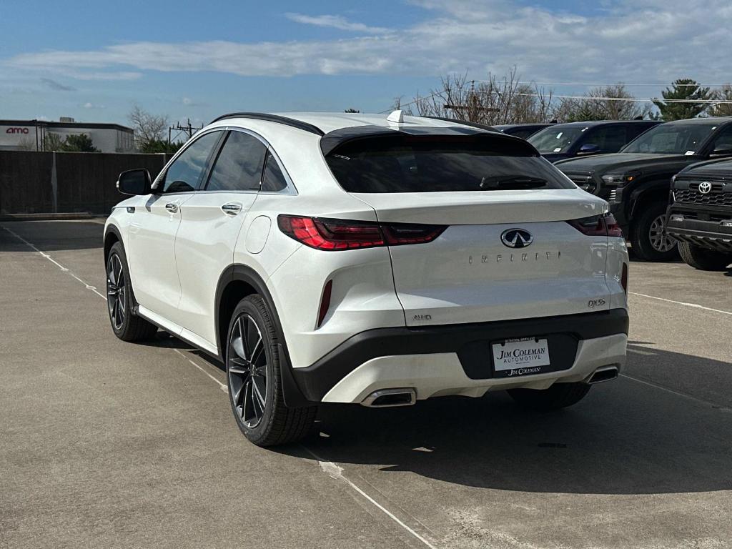 new 2025 INFINITI QX55 car, priced at $46,890