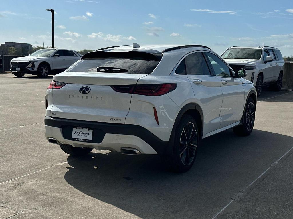 new 2025 INFINITI QX55 car, priced at $46,890