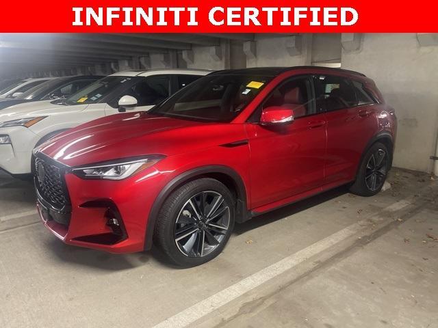 used 2025 INFINITI QX50 car, priced at $39,500