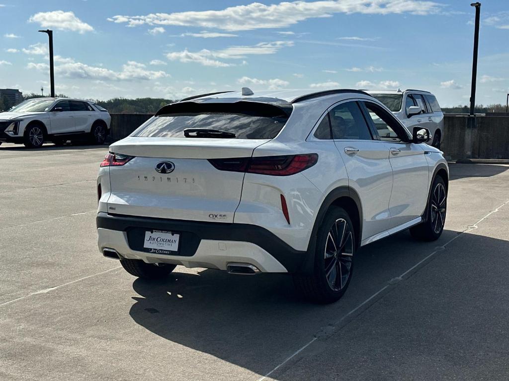 new 2025 INFINITI QX55 car, priced at $46,890