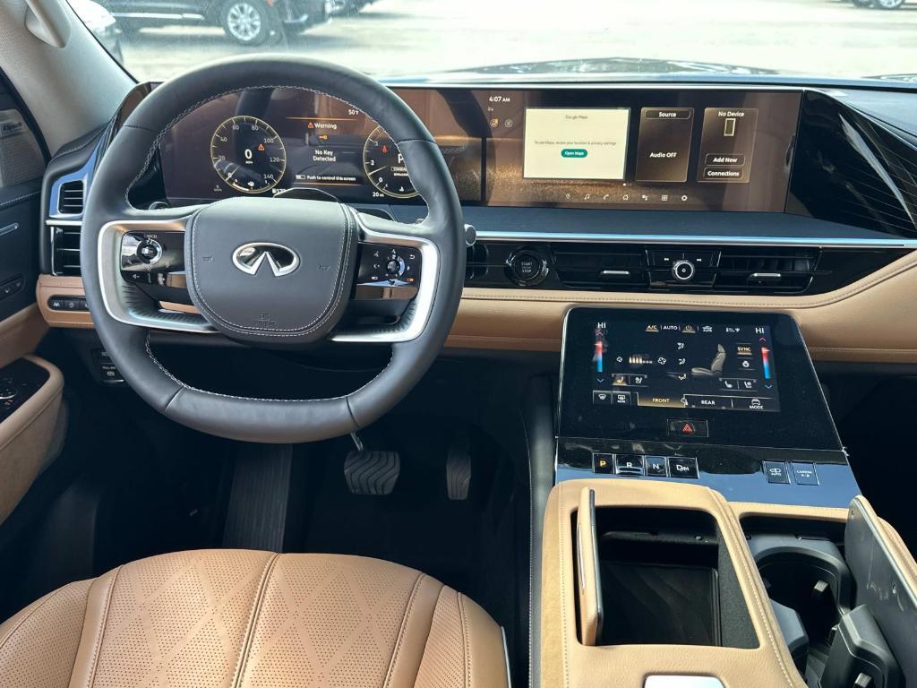 new 2025 INFINITI QX80 car, priced at $91,531