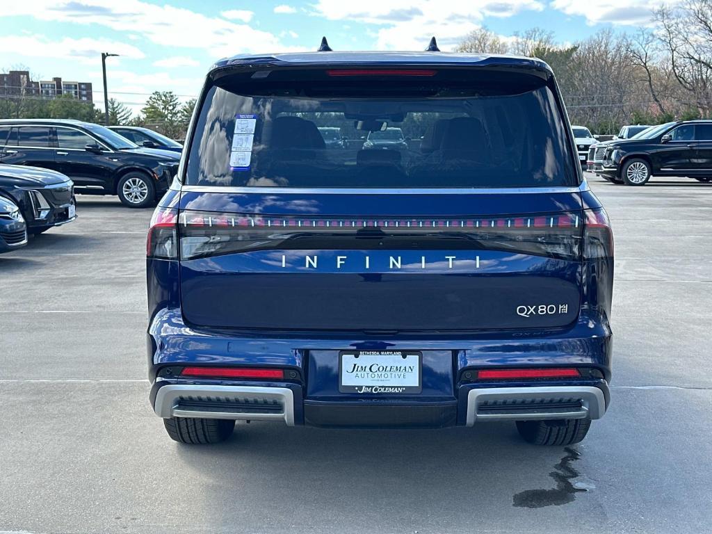new 2025 INFINITI QX80 car, priced at $91,531