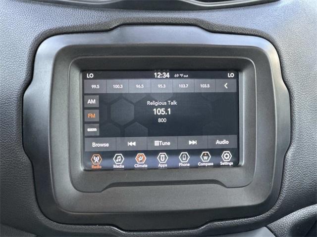 used 2020 Jeep Renegade car, priced at $15,455