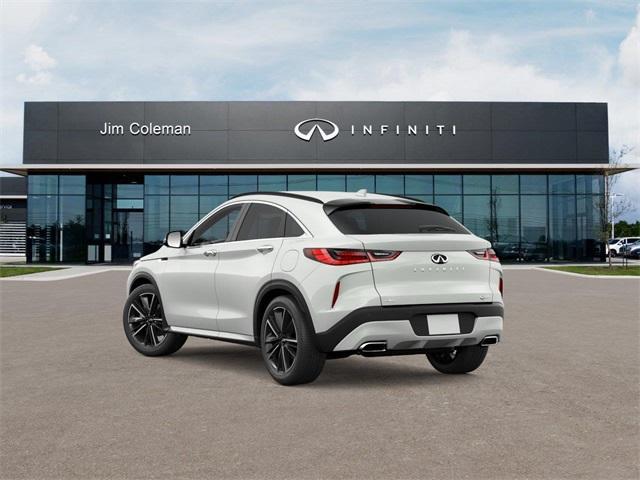 new 2025 INFINITI QX55 car, priced at $50,055