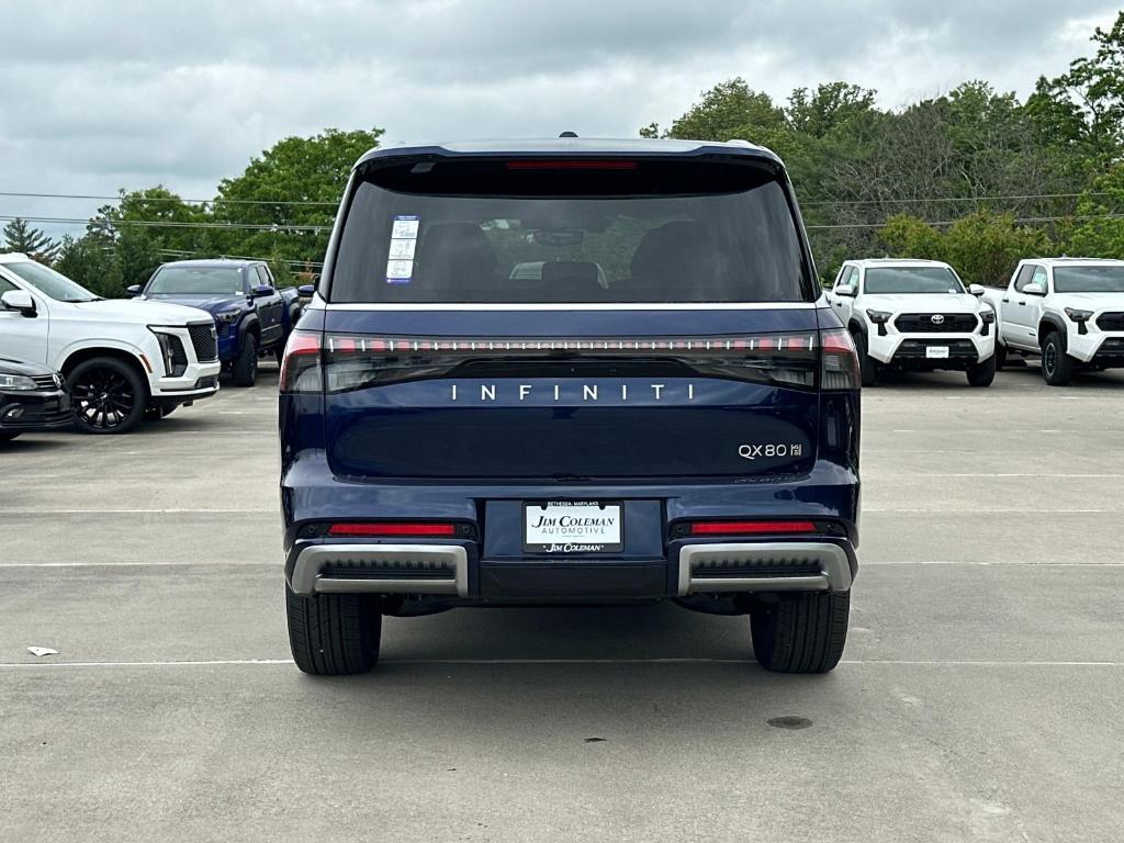 new 2025 INFINITI QX80 car, priced at $88,464