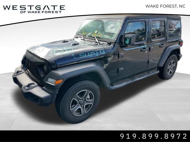 used 2021 Jeep Wrangler Unlimited car, priced at $29,990