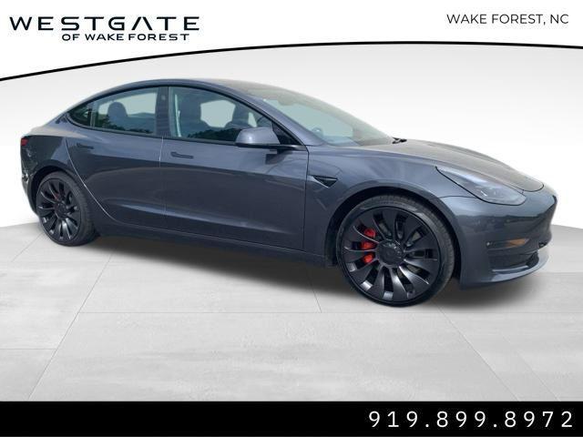 used 2023 Tesla Model 3 car, priced at $36,000