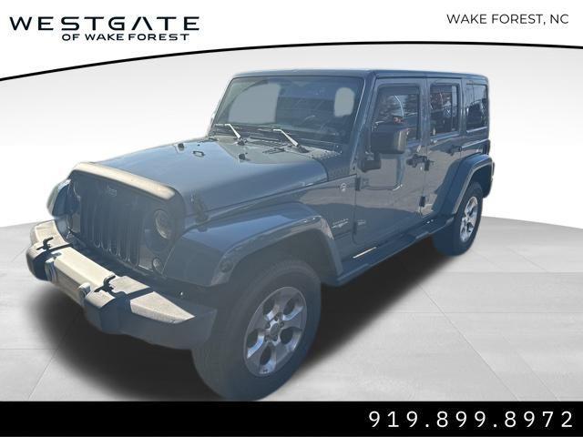 used 2015 Jeep Wrangler Unlimited car, priced at $19,518