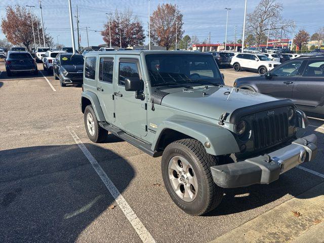 used 2015 Jeep Wrangler Unlimited car, priced at $19,518