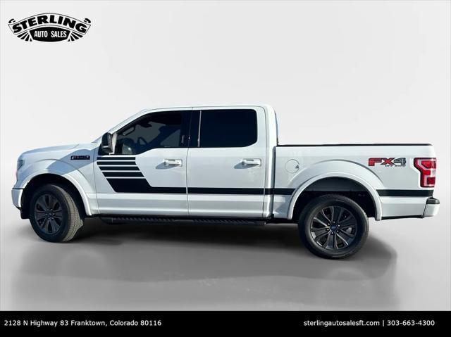 used 2018 Ford F-150 car, priced at $25,500