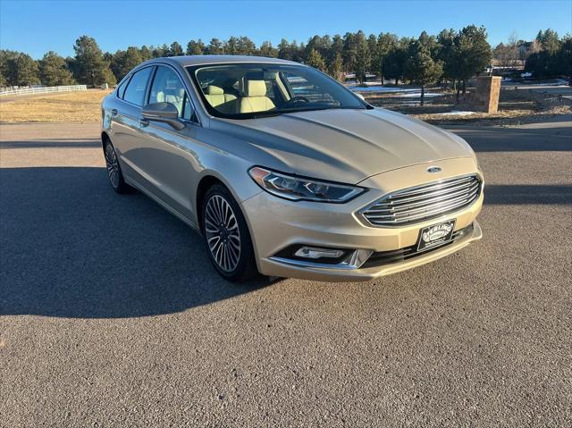 used 2018 Ford Fusion car, priced at $16,950