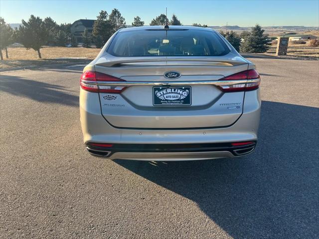 used 2018 Ford Fusion car, priced at $16,950