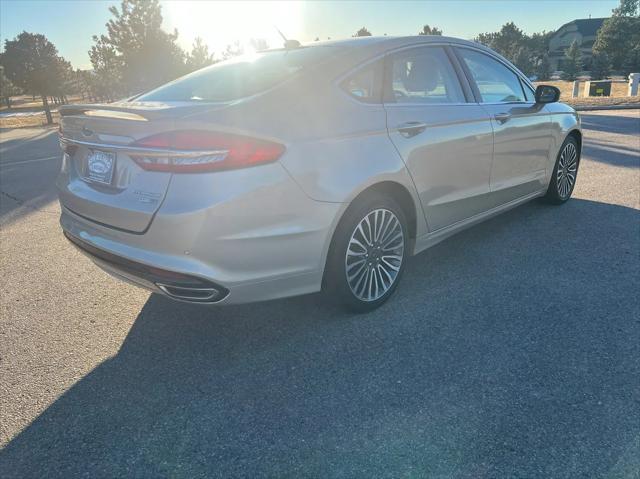 used 2018 Ford Fusion car, priced at $16,950