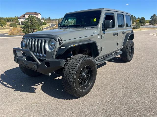 used 2020 Jeep Wrangler Unlimited car, priced at $33,500