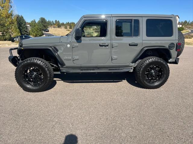 used 2020 Jeep Wrangler Unlimited car, priced at $33,500