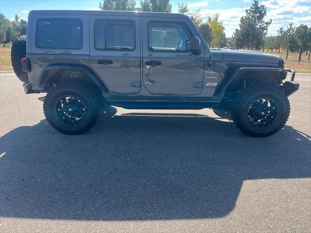 used 2020 Jeep Wrangler Unlimited car, priced at $33,500