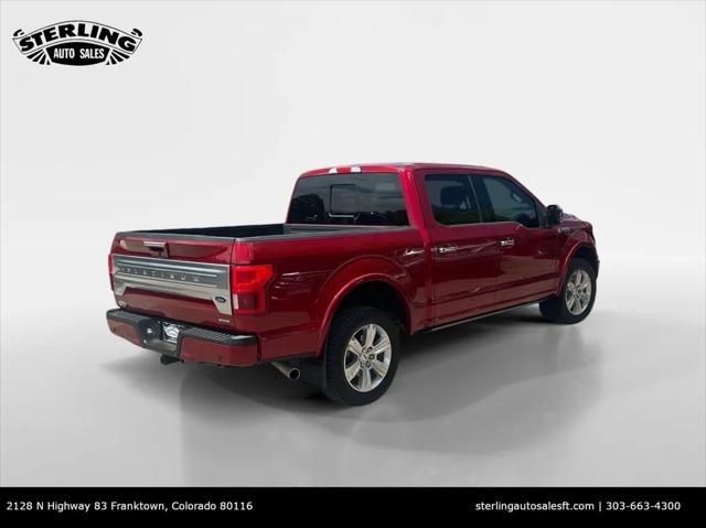 used 2018 Ford F-150 car, priced at $31,950