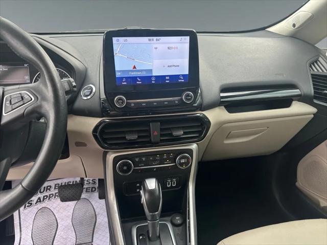 used 2020 Ford EcoSport car, priced at $11,950