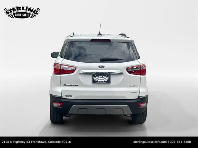 used 2020 Ford EcoSport car, priced at $11,950
