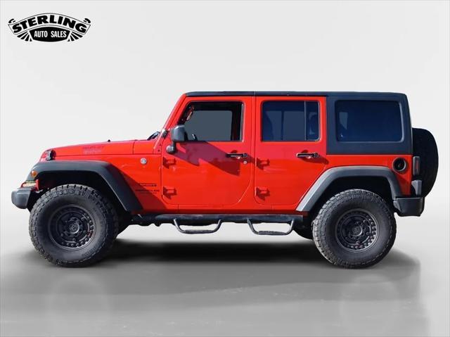 used 2017 Jeep Wrangler Unlimited car, priced at $18,390