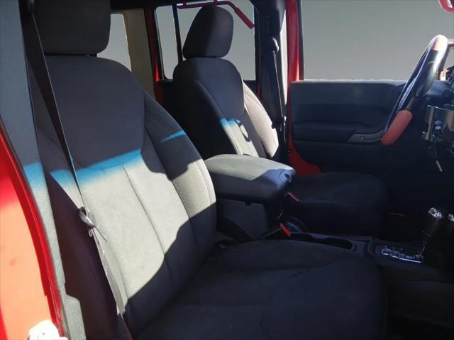 used 2017 Jeep Wrangler Unlimited car, priced at $18,390