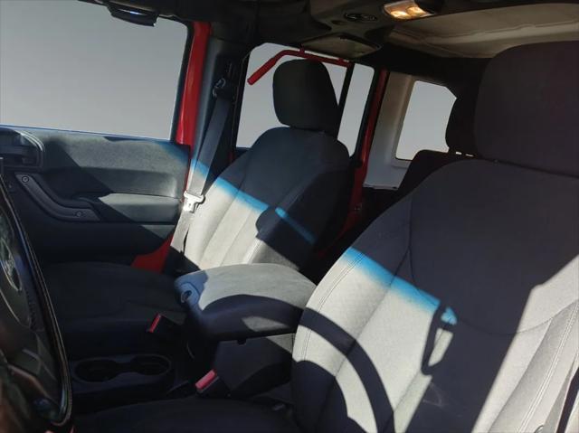 used 2017 Jeep Wrangler Unlimited car, priced at $18,390