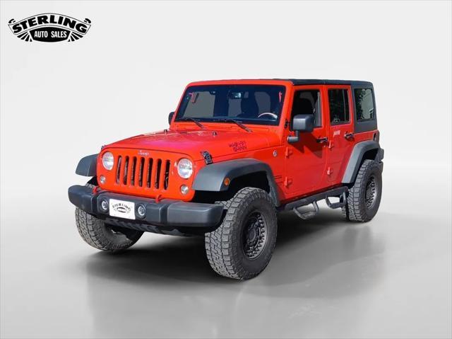 used 2017 Jeep Wrangler Unlimited car, priced at $18,390