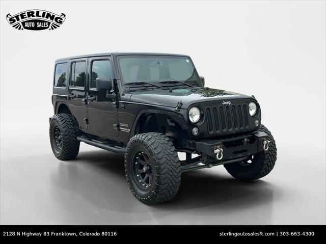 used 2015 Jeep Wrangler Unlimited car, priced at $14,950
