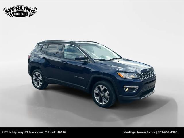 used 2020 Jeep Compass car, priced at $16,500