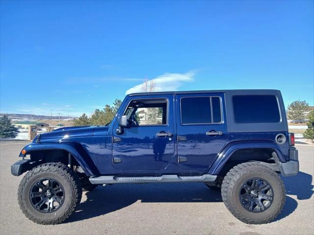 used 2013 Jeep Wrangler Unlimited car, priced at $17,950