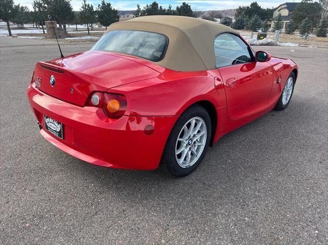 used 2004 BMW Z4 car, priced at $9,950