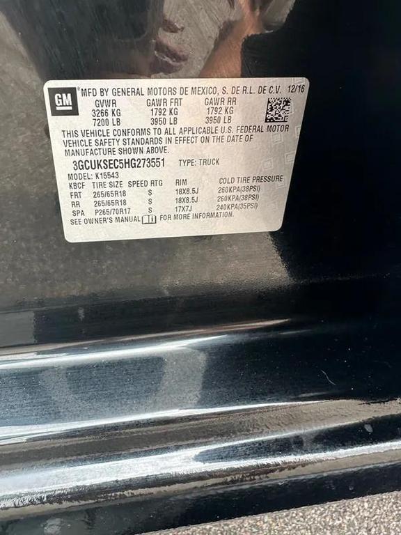 used 2017 Chevrolet Silverado 1500 car