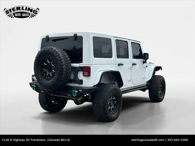 used 2014 Jeep Wrangler Unlimited car, priced at $18,950