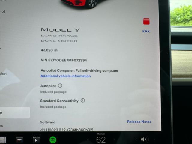 used 2021 Tesla Model Y car, priced at $25,998