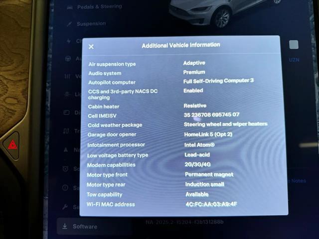used 2021 Tesla Model X car, priced at $38,998