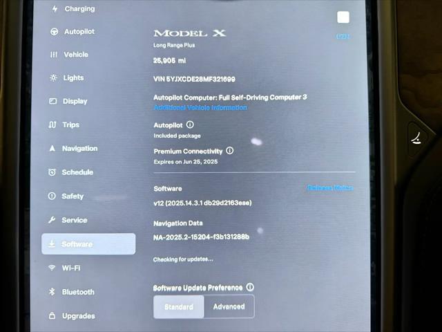 used 2021 Tesla Model X car, priced at $38,998