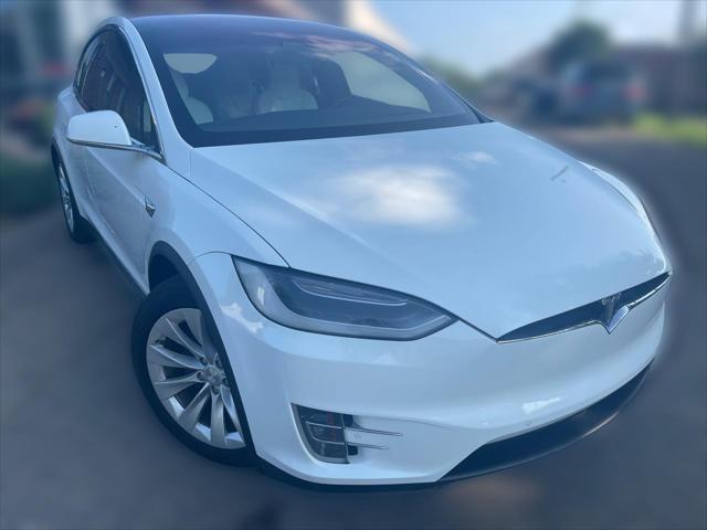 used 2017 Tesla Model X car, priced at $37,969