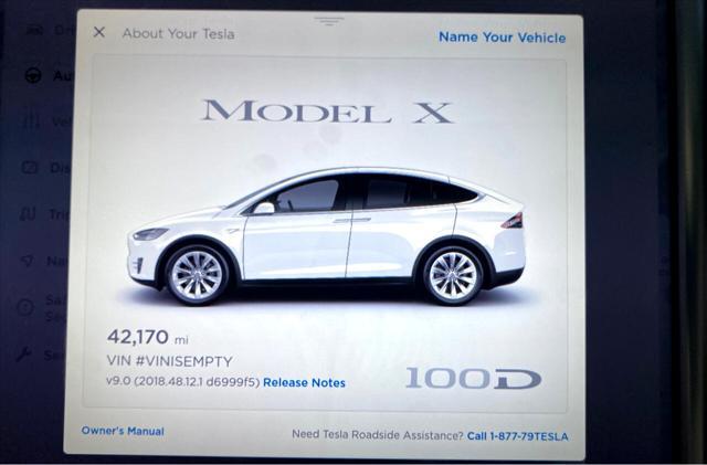 used 2017 Tesla Model X car, priced at $36,469