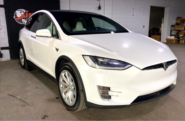 used 2017 Tesla Model X car, priced at $36,469