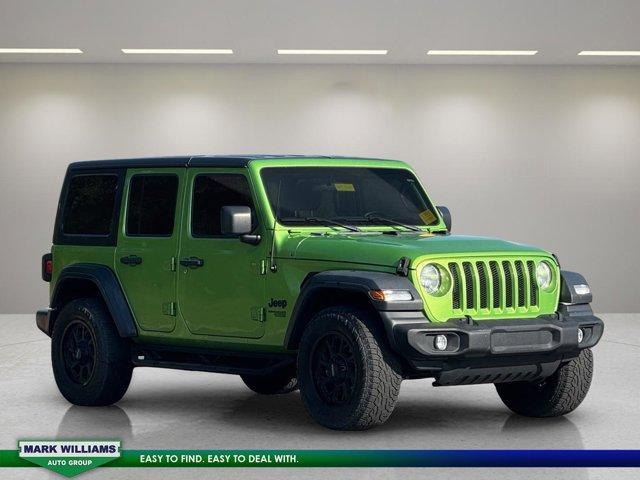 used 2018 Jeep Wrangler Unlimited car, priced at $26,495